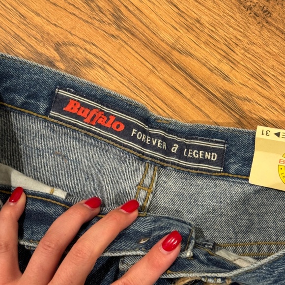 BUFFALO NWT VINTAGE 90S DENIM - Vintage 31 (Ladies 28) - Picture 5 of 9